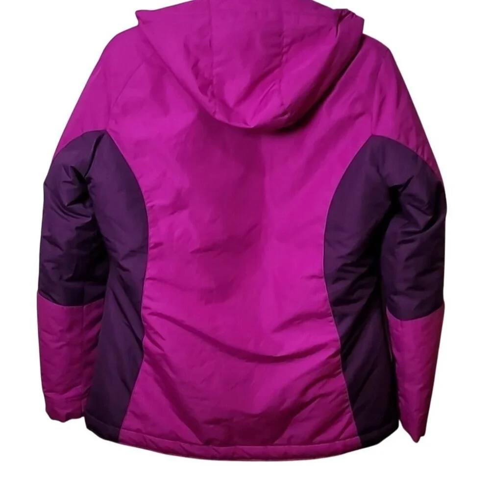 Girls Champion C9 3-in-1 Water & Wind Resistant Jacket/Coat. Pink & Purple XL